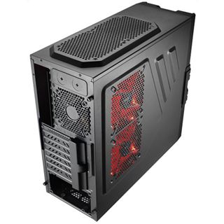 AeroCool Strike-X One Advance Midi Tower ohne Netzteil schwarz