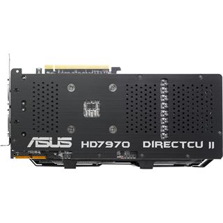 3GB Asus Radeon HD 7970 DirectCU II Aktiv PCIe 3.0 x16 (Retail)