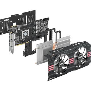 3GB Asus Radeon HD 7970 DirectCU II Aktiv PCIe 3.0 x16 (Retail)