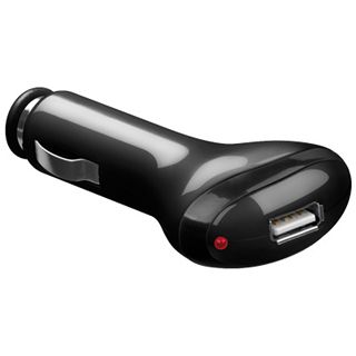 KFZ-USB Ladeadapter 12V/24V 1x USB A Buchse 500mA schwarz