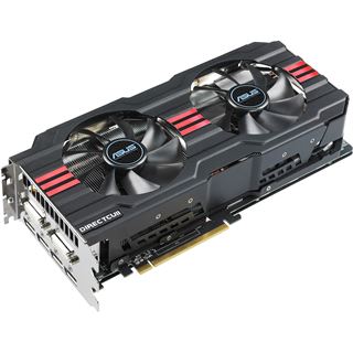 3GB Asus Radeon HD 7970 DirectCU II T Aktiv PCIe 3.0 x16 (Retail)