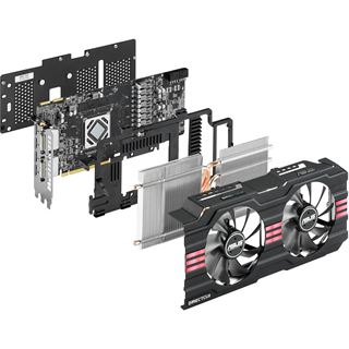 3GB Asus Radeon HD 7970 DirectCU II T Aktiv PCIe 3.0 x16 (Retail)