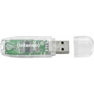32 GB Intenso Rainbow Line transparent USB 2.0