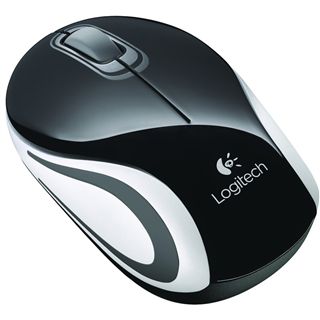 Logitech M187 USB schwarz (kabellos)