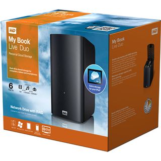 WD My Book Live Duo 6 TB (2x 3000GB)