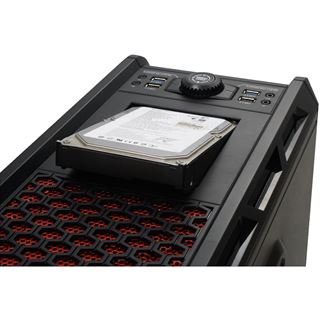 Cougar Evolution BO USB3.0 Big Tower ohne Netzteil schwarz/orange