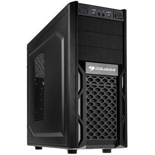 Cougar Solution USB3.0 Midi Tower ohne Netzteil schwarz