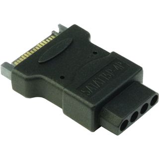 Inter-Tech Molex Adapter auf SATA