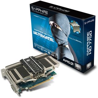 1GB Sapphire Radeon HD 7750 Ultimate Passiv PCIe 3.0 x16 (Full Retail)