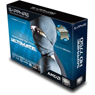 1GB Sapphire Radeon HD 7750 Ultimate Passiv PCIe 3.0 x16 (Full Retail)