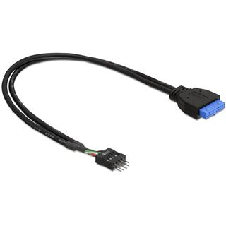 Delock USB 2.0 8pol Konverter für USB 3.0 19pol (83095)