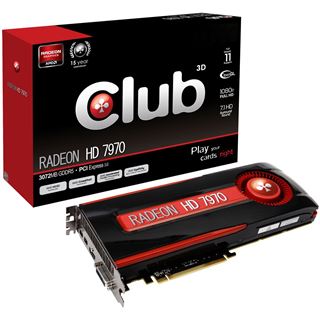 3GB Club 3D Radeon HD 7970 Aktiv PCIe 3.0 x16 (Retail)