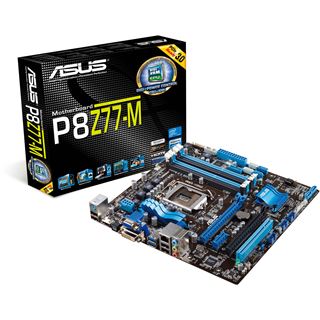 Asus P8Z77-M Intel Z77 So.1155 Dual Channel DDR3 mATX Retail