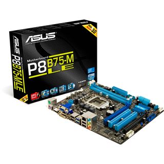 Asus P8B75-M LE Intel B75 So.1155 Dual Channel DDR3 mATX Retail