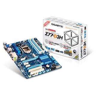 Gigabyte GA-Z77-D3H Intel Z77 So.1155 Dual Channel DDR3 ATX Retail