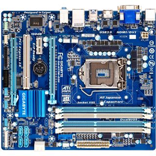 Gigabyte GA-H77M-D3H Intel H77 So.1155 Dual Channel DDR3 mATX Retail