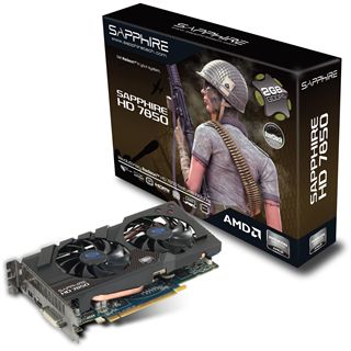 2GB Sapphire Radeon HD 7850 OC Aktiv PCIe 3.0 x16 (Bulk)