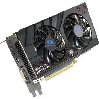 2GB Sapphire Radeon HD 7850 OC Aktiv PCIe 3.0 x16 (Bulk)