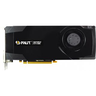 2GB Palit GeForce GTX 680 Aktiv PCIe 3.0 x16 (Retail)