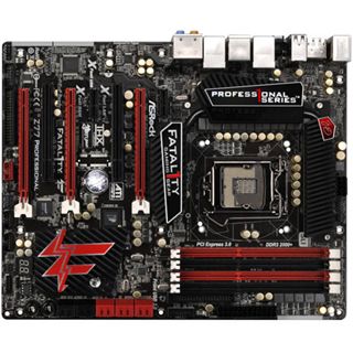 ASRock Fatal1ty Z77 Professional Intel Z77 So.1155 Dual Channel DDR3