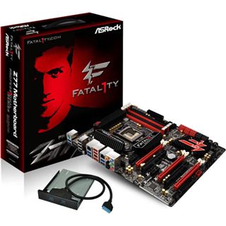 ASRock Fatal1ty Z77 Professional Intel Z77 So.1155 Dual Channel DDR3