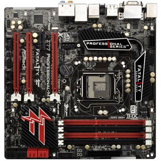 ASRock Fatal1ty Z77 Professional-M Intel Z77 So.1155 Dual Channel