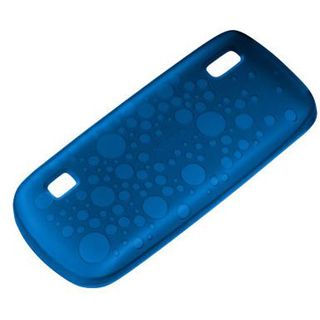 Nokia CC-1035 Silikon Snap-on-Cover für Nokia Asha 300 blau