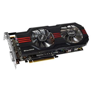 2GB Asus Radeon HD 7850 DirectCU II Aktiv PCIe 3.0 x16 (Retail)