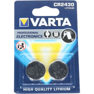 Varta Professional CR2430 Lithium Knopfzellen Batterie 3.0 V 2er Pack