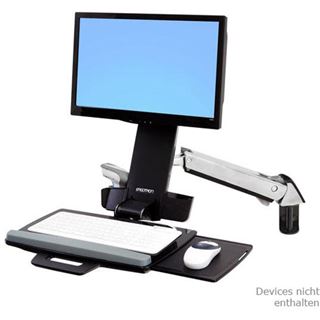 ERGOTRON StyleView Sit-Stand Combo Arm schwarz