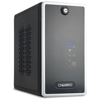 Chenbro ES34169 ITX Tower 120 Watt schwarz