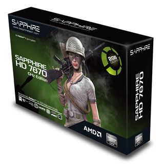 2GB Sapphire Radeon HD 7870 GHz Edition Aktiv PCIe 3.0 x16 (Full