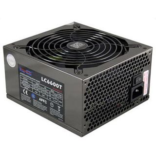 600W LC-Power ProLine LC6600T Titan 140mm L&uuml;fter Netzteil bulk