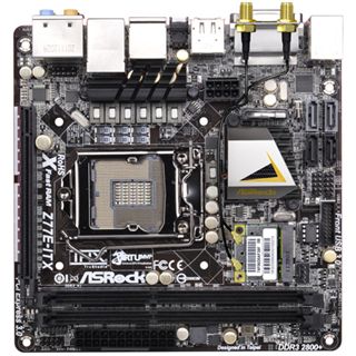 ASRock Z77E-ITX Intel Z77 So.1155 Dual Channel DDR3 Mini-ITX Retail