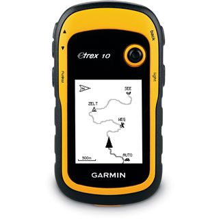 Garmin eTrex 10 GPS-Handgerät schwarz/gelb