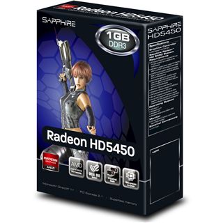 1GB Sapphire Radeon HD 5450 Passiv PCIe 2.1 x16 (Lite Retail)