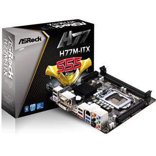 ASRock H77M-ITX Intel H77 So.1155 Dual Channel DDR3 Mini-ITX Retail