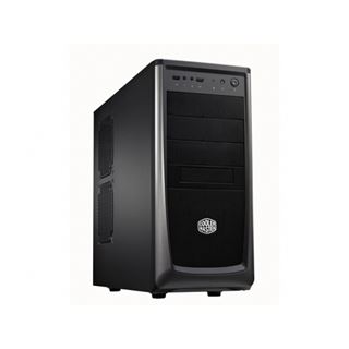 Cooler Master Elite 372 Midi Tower ohne Netzteil schwarz