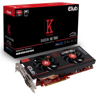 3GB Club 3D Radeon HD 7950 RoyalKing Aktiv PCIe 3.0 x16 (Retail)