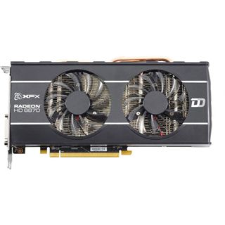 1GB XFX Radeon HD 6870 Dual Fan Aktiv PCIe 2.1 x16 (Bulk)