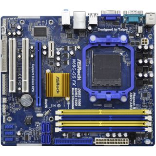 ASRock N68C-GS FX NVIDIA nForce 630a So.AM3+ Dual Channel DDR2/DDR3