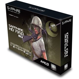 3GB Sapphire Radeon HD 7950 Aktiv PCIe 3.0 x16 (Full Retail)