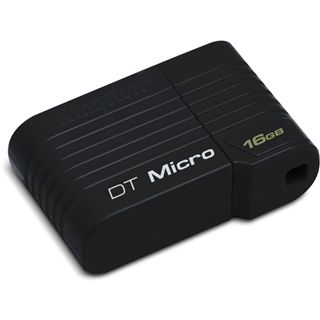 16 GB Kingston DataTraveler Micro schwarz USB 2.0
