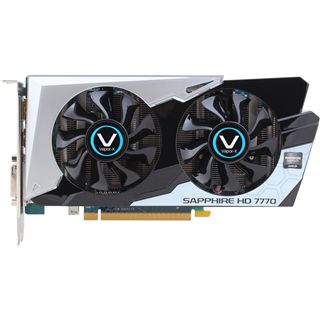 1GB Sapphire Radeon HD 7770 Vapor-X Aktiv PCIe 3.0 x16 (Lite Retail)