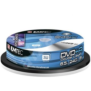 EMTEC DVD+R DL 8.5 GB 10er Spindel (EKOVPR85108CB)
