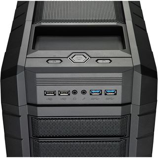 Cooler Master HAF XM Midi Tower ohne Netzteil schwarz