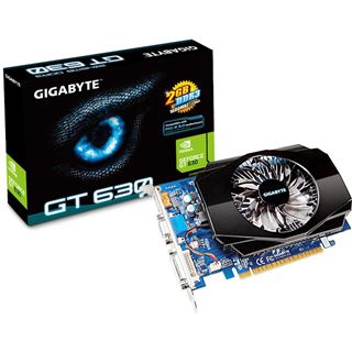 2GB Gigabyte GeForce GT 630 Aktiv PCIe 2.0 x16 (Retail)