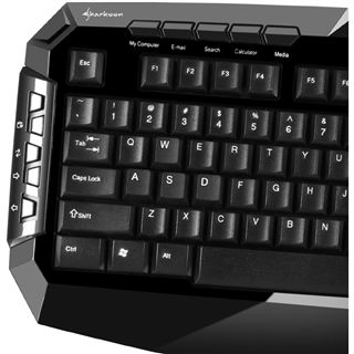 Sharkoon Skiller USB Deutsch schwarz (kabelgebunden)