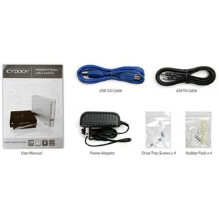 Icy Dock ICYBento 3.5" (8,89cm) eSATA/USB 3.0 weiss