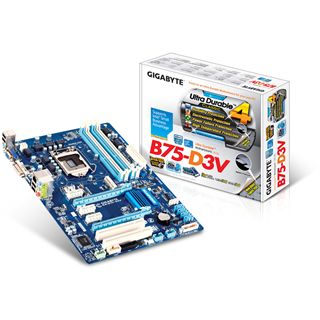 Gigabyte GA-B75-D3V Intel B75 So.1155 Dual Channel DDR3 ATX Retail